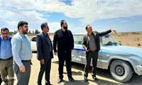 بازدید میدانی از طرح مجتمع گلخانه‌ای ۲۰ هکتاری بردسکن با حضور مدیران استانی و شهرستانی