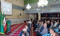 حضور مدیر جهاد کشاورزی چناران در آیین استانی تجلیل از کارکنان نمونه در سومین روز از هفته دولت
