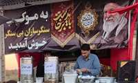 ۱۰ هزار نفر خدمت به زائران در موکب سنگرسازان بی‌سنگر شهرستان گناباد