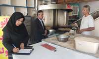 بازدید میدانی معاون رئیس سازمان و مدیر جهاد کشاورزی از نانوایی های سطح شهرستان سبزوار 