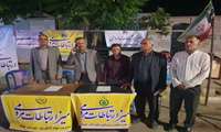  پاسخگویی مستقیم به دغدغه‌های شهروندان؛ میز ارتباطات مردمی جهاد کشاورزی خواف در چهارراه قدس برپا شد