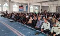 برپایی میز خدمت جهاد کشاورزی در مصلای نماز جمعه کوهسرخ
