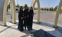 حضور بانوان مدیریت جهاد کشاورزی در مراسم غبارروبی مزار شهدای گمنام