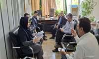 برگزاری جلسه کمیسیون بخشنامه وزارتی جهت واگذاری انشعابات در گلبهار