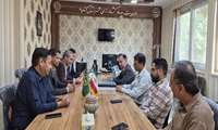 دیدار رئیس شبکه دامپزشکی گناباد با مدیر جهاد کشاورزی شهرستان به مناسبت هفته جهاد کشاورزی