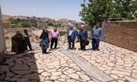 دهگردشی مدیر جهاد کشاورزی خوشاب در روستای رودسراب؛ تاکید بر رفع موانع تولید و توسعه کشاورزی پایدار