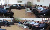  دیدار و تبریک هفته جهاد کشاورزی توسط همکاران دامپزشکی و محیط زیست شهرستان جغتای
