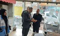 بازدید سر زده فرماندار شهرستان از نانوایی های سطح شهر باخرز