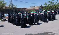 حضور بانوان مجموعه جهادکشاورزی داورزن در رزمایش حماسی «اقتدار بانوان، جان‌فدای ایران» 