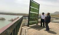بازدید مدیر جهاد کشاورزی از قنات روستاهای ماوا و خوشاب در شهرستان گلبهار