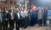 چراغ مقاومت در شب های مقاومت با حضور مدیر جهاد کشاورزی شهرستان زاوه 