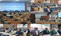 گزارش مدیر جهاد کشاورزی از ظرفیت‌ها، عملکرد و چالش‌های بخش کشاورزی در جلسه شورای اداری شهرستان جغتای