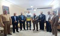 تجلیل مسئولان سبزوار از امیرعلی قلعه‌نوی، نایب‌ قهرمان والیبال ساحلی آسیا