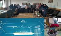 آیین تقدیر از مسئول روابط عمومی مدیریت جهاد کشاورزی شهرستان جغتای