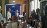 تجلیل از مسئول روابط عمومی مدیریت جهاد کشاورزی سبزوار به مناسبت روز ارتباطات و روابط عمومی
