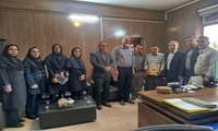 تقدیر مدیریت جهاد کشاورزی شهرستان طرقبه شاندیز از جناب آقای حسینی