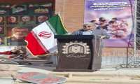 نواختن زنگ ایثار و شهادت همزمان با آغاز سال تحصیلی جدید و در آستانه هفته دفاع مقدس در شهرستان گلبهار